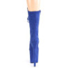 Pleaser FLAMINGO-1050FS Blue Vegan Suede Sale Women
