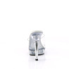 Fabulicious LIP-101 Transparent High Heeled Mules