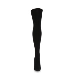 Pleaser COURTLY-3005 Stretch Pull-On Thigh High Boot