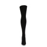 Pleaser COURTLY-3005 Stretch Pull-On Thigh High Boot