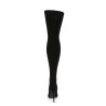 Pleaser COURTLY-3005 Stretch Pull-On Thigh High Boot
