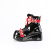Demonia CUBBY-57 Black Red Women Platform Boots