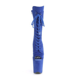 Pleaser FLAMINGO-1051FS Blue Vegan Suede Sale Women