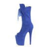Pleaser FLAMINGO-1051FS Blue Vegan Suede Sale Women