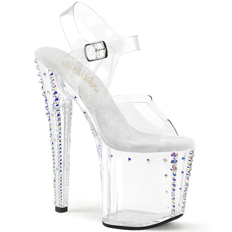 Pleaser ENCHANT-708RS-02 Platform High Heeled Pole Shoes Pleaser ENCHANT-708RS-02 Platform High Heeled Pole Shoes