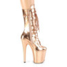 Pleaser FLAMINGO-1053 Rose Gold Metallic Sale Women