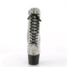 Pleaser ADORE-1020RS Silver Strass Black Sale Women
