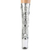 Pleaser FLAMINGO-1053 Silver Metallic Sale Women
