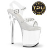 Pleaser FLAMINGO-808PREM-STN Exotic Pole Dance High Heels