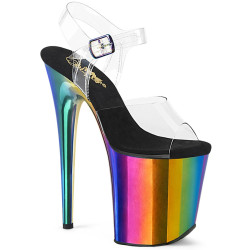 Pleaser FLAMINGO-808RC Exotic Pole Dance High Heels Shoes