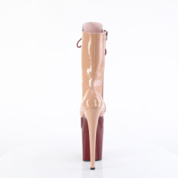 Pleaser FLAMINGO-1054DC Blush Burgundy Patent Sale Women