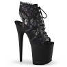 Pleaser FLAMINGO-896LC Mesh Exotic Pole Dance High Heels