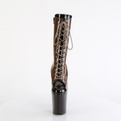 Pleaser FLAMINGO-1054DC Mocha Coffee Patent Sale Women
