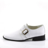 Funtasma LOAFER-12 White Vegan 70s Disco Shoes Men