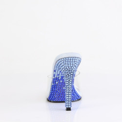 Fabulicious GALA-01DMM Transparent Baby Blue Strass