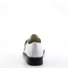 Funtasma LOAFER-12 White Vegan 70s Disco Shoes Men