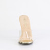Fabulicious GALA-01DMM Transparent Gold Strass Mules