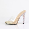 Fabulicious GALA-01DMM Transparent Gold Strass Mules
