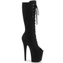 Pleaser FLAMINGO-2051FS knee high boots heels