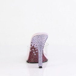 Fabulicious GALA-01DMM Transparent Lavender High Mules