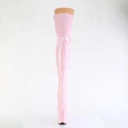Pleaser FLAMINGO-3000 Rose Extreme Heeled Thigh Boots