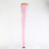 Pleaser FLAMINGO-3000 Rose Extreme Heeled Thigh Boots