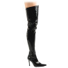 Funtasma LUST-3000 Black Patent Sale Women