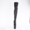 Pleaser FLAMINGO-3000 Vegan Extreme Heeled Thigh Boots