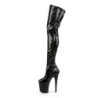 Pleaser FLAMINGO-3000 Patent Extreme Heeled Thigh Boots