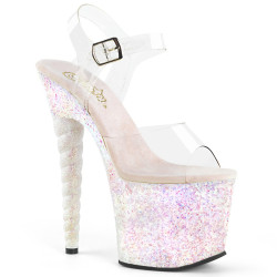 Pleaser UNICORN-708LG Unicorn Heeled Pole Dance Shoes