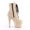 Pleaser ADORE-1020FS Beige Vegan Suede Sale Women
