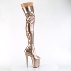 Pleaser FLAMINGO-3000HWR Rose Gold Hologram Sale Women