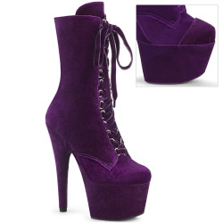 Pleaser ADORE-1045VEL Purple Velvet Sale Women