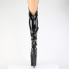 Pleaser FLAMINGO-3014 Patent Extreme Heeled Thigh Boots