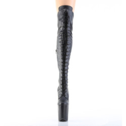 Pleaser FLAMINGO-3014 Vegan Extreme Heeled Thigh Boots