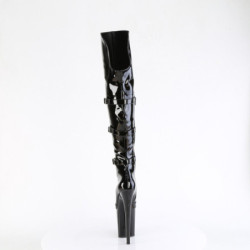 Pleaser FLAMINGO-3018 Extreme Heeled Buckle Thigh Boots