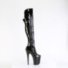 Pleaser FLAMINGO-3018 Extreme Heeled Buckle Thigh Boots