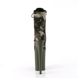 Pleaser INFINITY-1020CAMO Green Camouflage Fabric Sale