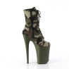 Pleaser INFINITY-1020CAMO Green Camouflage Fabric Sale