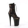 Pleaser INFINITY-1020CM Green Camouflage Mesh Black