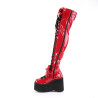 Demonia KERA-303 Red Patent Sale Women