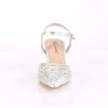 Fabulicious FAYE-06 Silver Shimmering Fabric Sale Women
