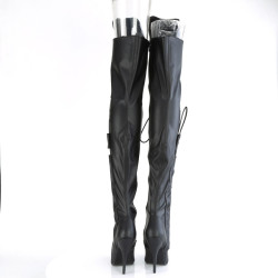 Pleaser SEDUCE-3082 Black Vegan Leather Sale Women