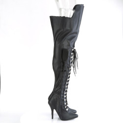 Pleaser SEDUCE-3082 Black Vegan Leather Sale Women