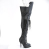 Pleaser SEDUCE-3082 Black Vegan Leather Sale Women