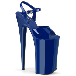 Pleaser BEYOND-009 Blue Patent Sale Women