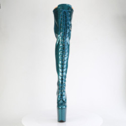 Pleaser FLAMINGO-3020GP Teal Glitter Patent Sale Women