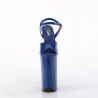 Pleaser BEYOND-009 Blue Patent Sale Women