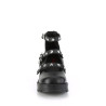 Demonia BRATTY-30 Black Women Chunky Platform Shoes