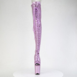 Pleaser FLAMINGO-3021GP Lila Glitter Patent Sale Women